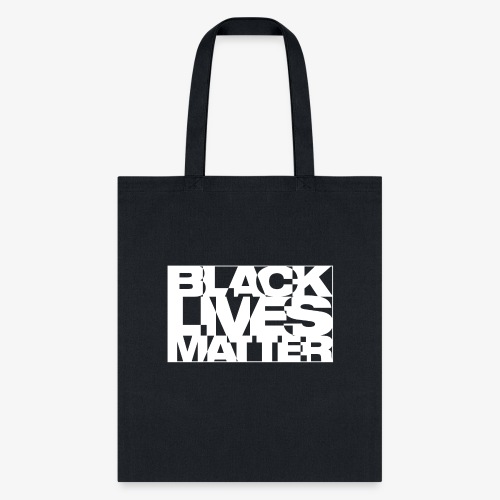 Black Live Matter Chaotic Typography - Tote Bag