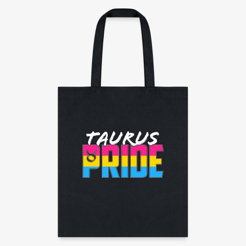 Taurus Pansexual Pride Flag Zodiac Sign - Tote Bag