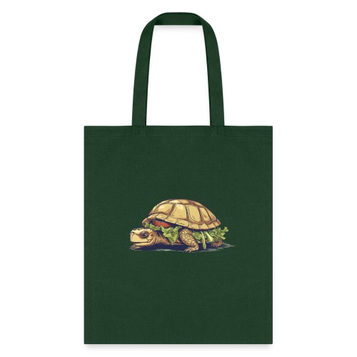 Turtle Sandwich Sticker n' Tee Version - Tote Bag