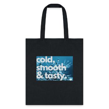 cold smooth tasty - Tote Bag - black - Front