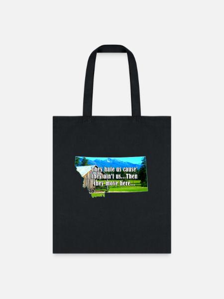 They Hate Us Cause' They Ain't Us... - Tote Bag - black