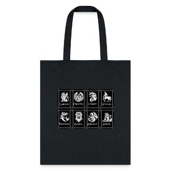 Mythical Creatures Prehistoric Legends - Tote Bag - black - Front