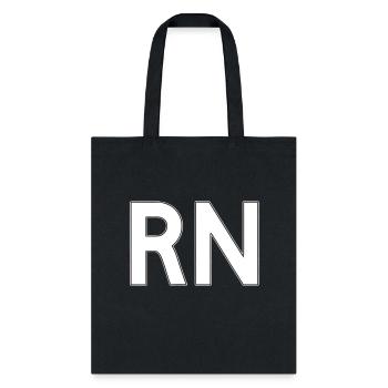 Basic Nursing Top for ER Nurse - Tote Bag - black - Front