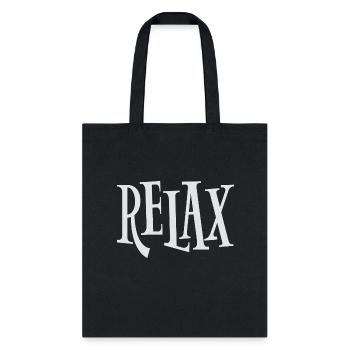 Relax - Tote Bag - black - Front