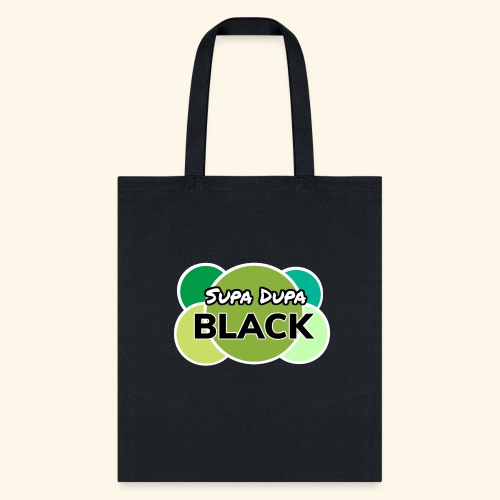 Supa Dupa Black - Tote Bag