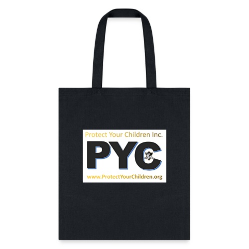 PYC Logo on the front and Happy Kids on the back - Tote Bag