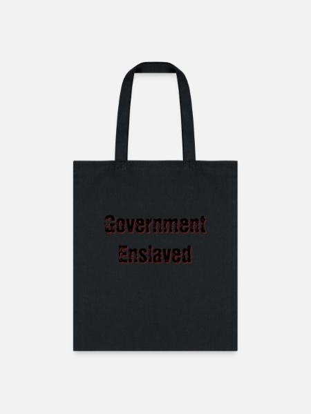 Government Enslaved - Tote Bag - black