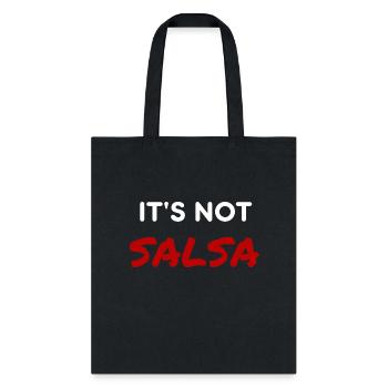 It's Not Salsa, It's Casino - white - Tote Bag - black - Front