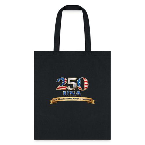 250 USA Liberty Banner - Tote Bag