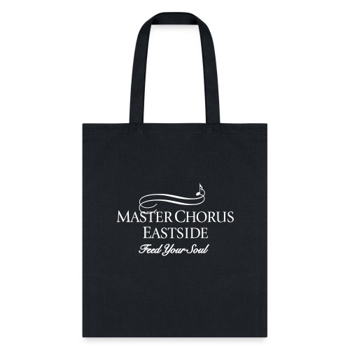 Master Chorus Eastside logo in white - Tote Bag