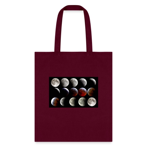 Lunar Eclipse Progression - Tote Bag