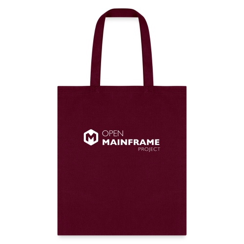 Open Mainframe Project - White Logo - Tote Bag