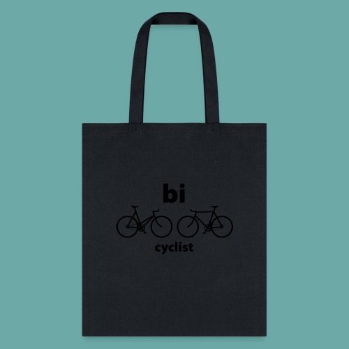 bi cyclist 01 - Tote Bag