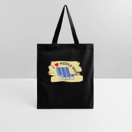 I HEART MIDDLE SEATS 2 - Tote Bag