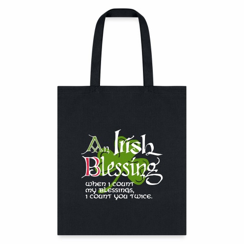 An Irish Blessing (dark) - Tote Bag