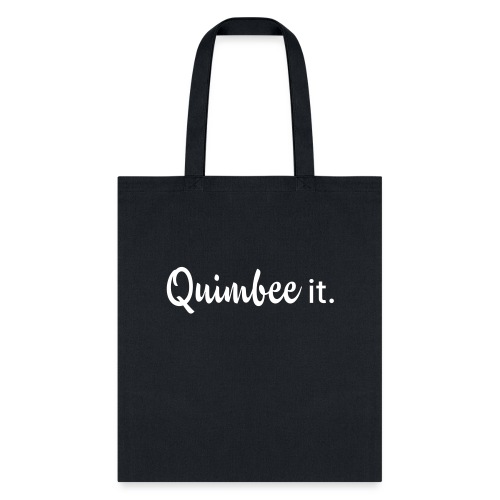 Quimbee it white - Tote Bag