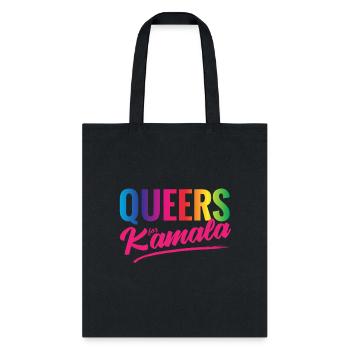 Queers for Kamala - Tote Bag - black - Front