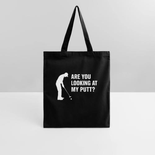 Golf Gift for Dad - Putt Harder Funny Graphic Tee - Tote Bag