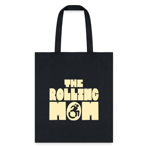 Rolling mom in wheelchair - Tote Bag