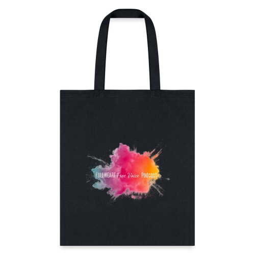 Full Heart Free Voice Color Burst Only - Tote Bag