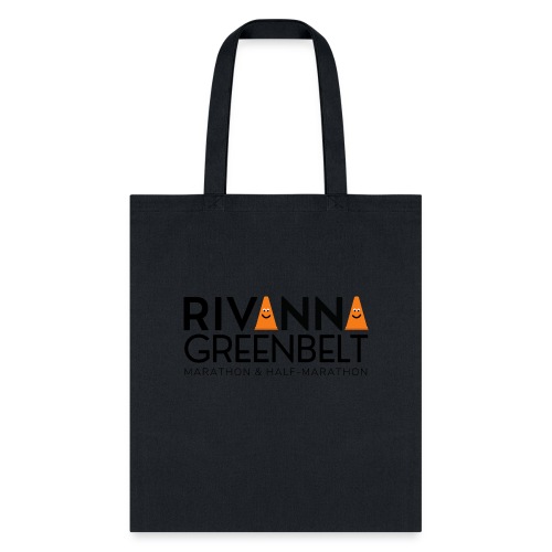 RIVANNA GREENBELT (all black text) - Tote Bag