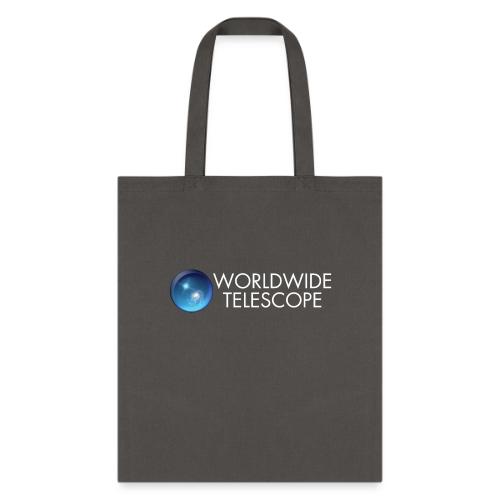 Worldwide Telescope Logo (White) - Tote Bag