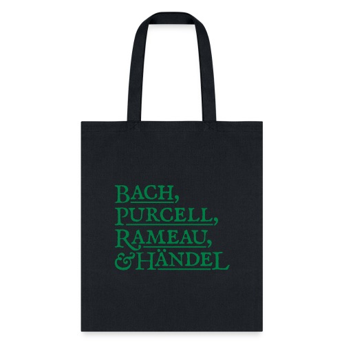 Fab Four of Early Music - Tote Bag