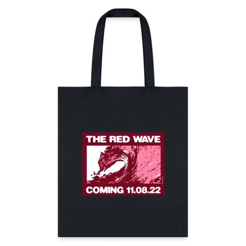 Red Wave - Tote Bag