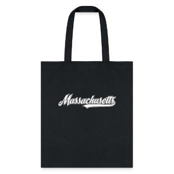Massachusetts - Tote Bag - black - Front