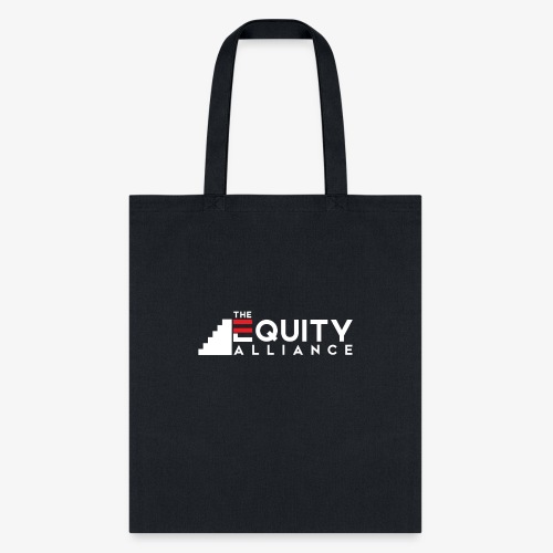 LOGO BACK - VOTING IS LIT - WHITE TEXT - Tote Bag