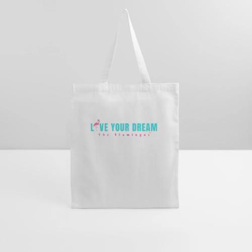Live Your Dream w/Flamingo Bird - Tote Bag