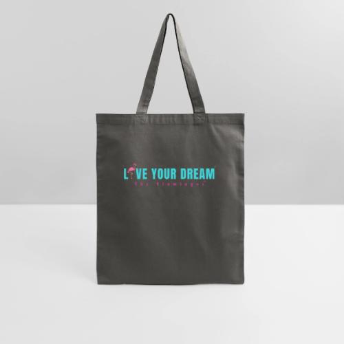 Live Your Dream w/Flamingo Bird - Tote Bag