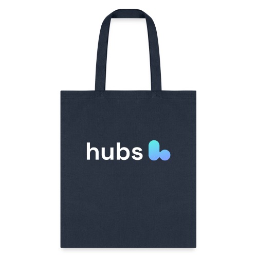 Hubs Logo White - Tote Bag