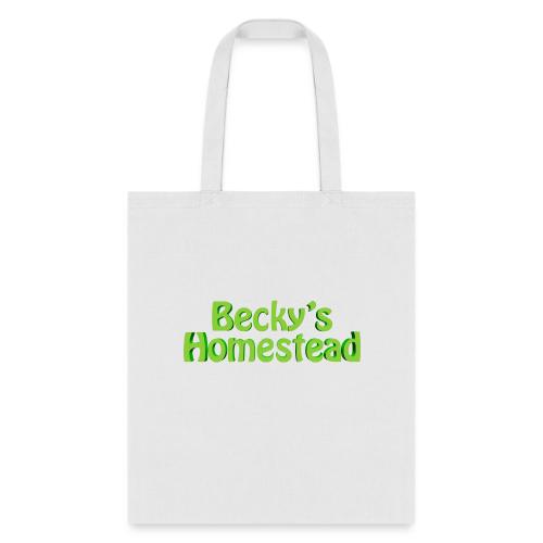 Becky's Homestead - Tote Bag