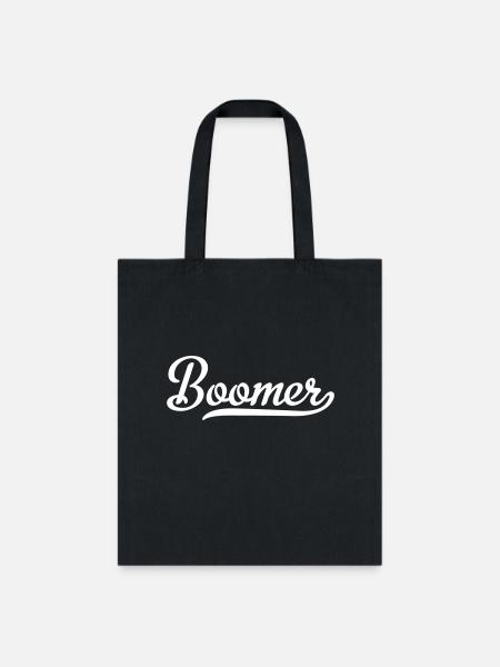 boomer - Tote Bag - black