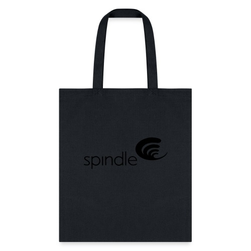 Spindle Logo Blk - Tote Bag