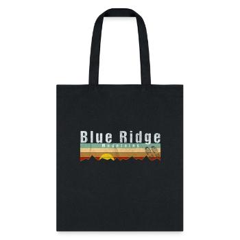 Blue Ridge Moains- Blue Ridge - Tote Bag - black - Front