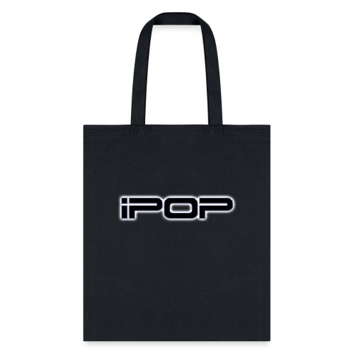 iPop Black Logo - Tote Bag