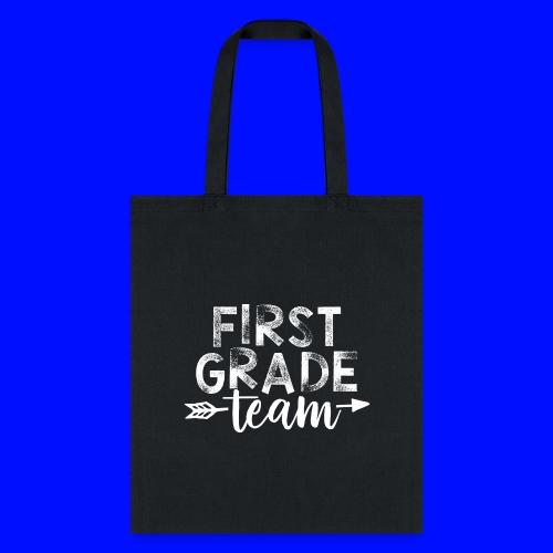 First Grade Team Arrow Teacher T-Shirts - Tote Bag