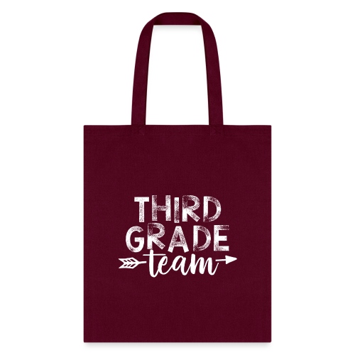 Third Grade Team Arrow Teacher T-Shirts - Tote Bag