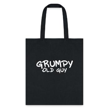 GRUMPY OLD GUY MEN'S - Tote Bag - black - Front