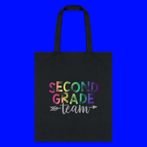 Second Grade Team Teacher T-Shirts Rainbow - Tote Bag