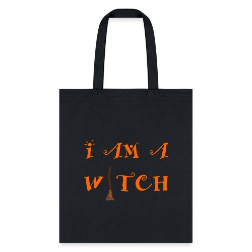 I Am A Witch Word Art - Tote Bag