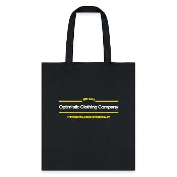 Optimistic Clothing Company - Tote Bag - black - Front