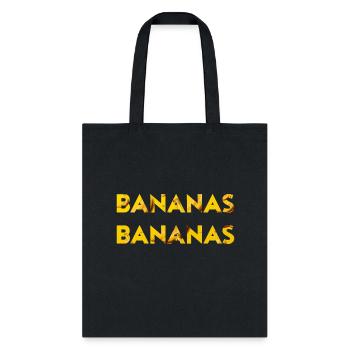 bananas - Tote Bag - black - Front