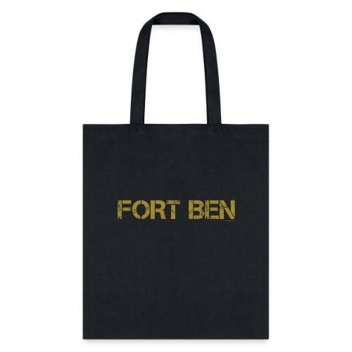 FORT BEN, gold capture - Tote Bag