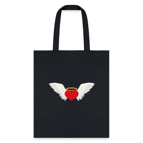 Winged heart - Angel wings - Guardian Angel - Tote Bag