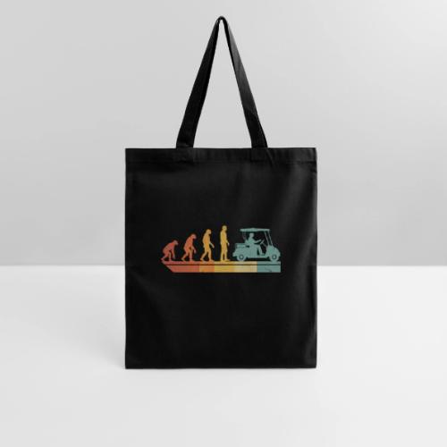 Evolution of Golf Funny Retro Cart Quote - Tote Bag