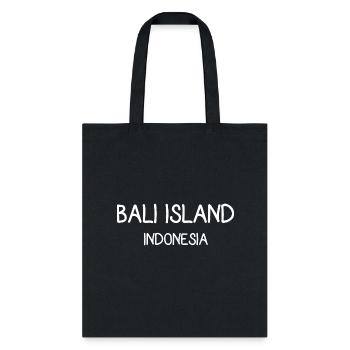 Bali Island - Tote Bag - black - Front