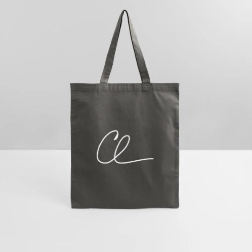 CL Signature (White) - Tote Bag